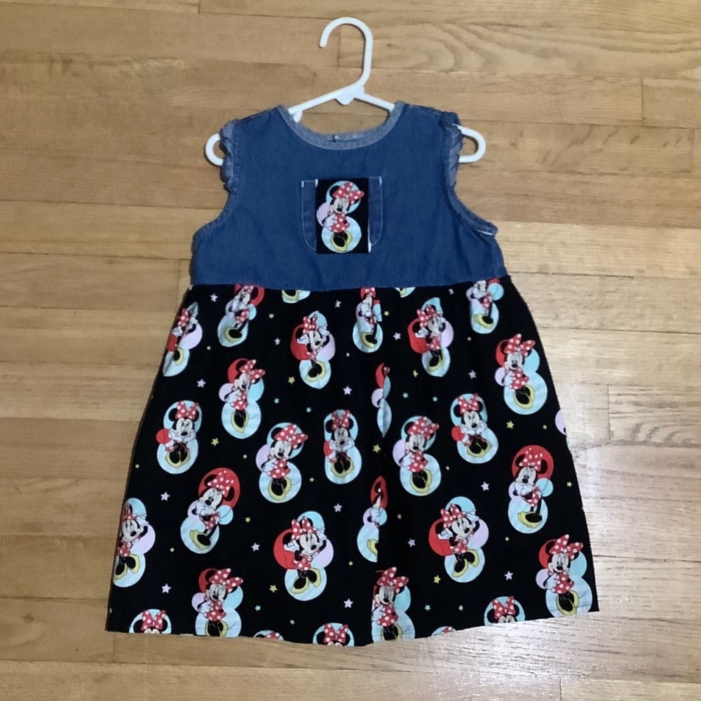 Minnie Mouse dress for little girls